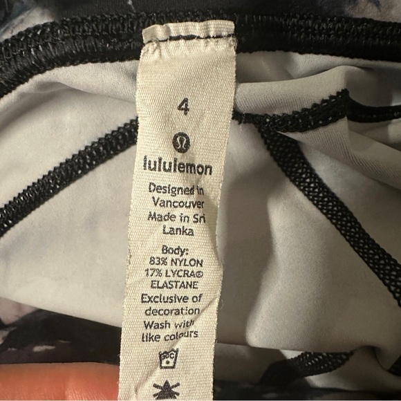 Lululemon Fast and Free Tight II 25” Non-Reflective Nulux* Size 4 - Picture 6 of 9